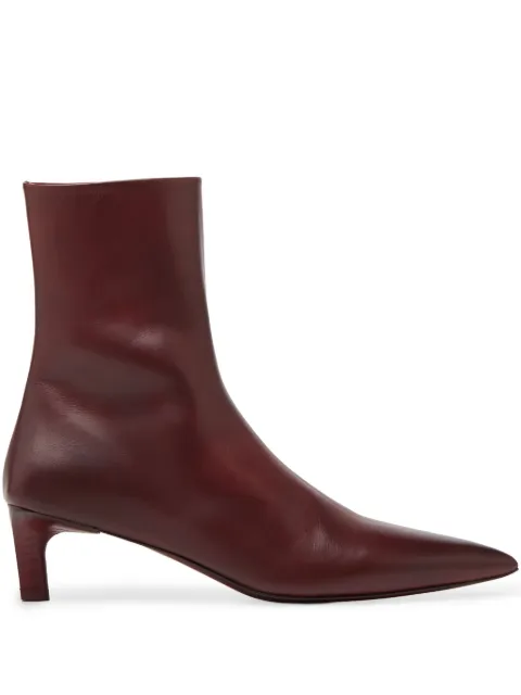 Marsèll botas Aculeo Basalt con puntera en punta y kitten-heel