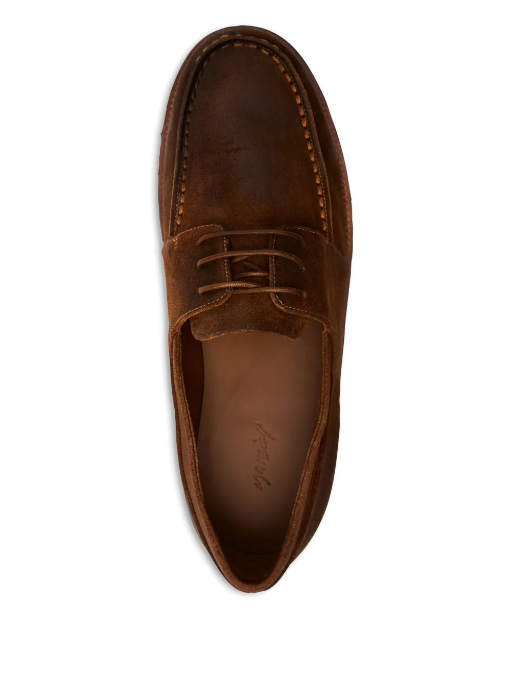 Marsèll Leren bootschoenen met veters Bruin