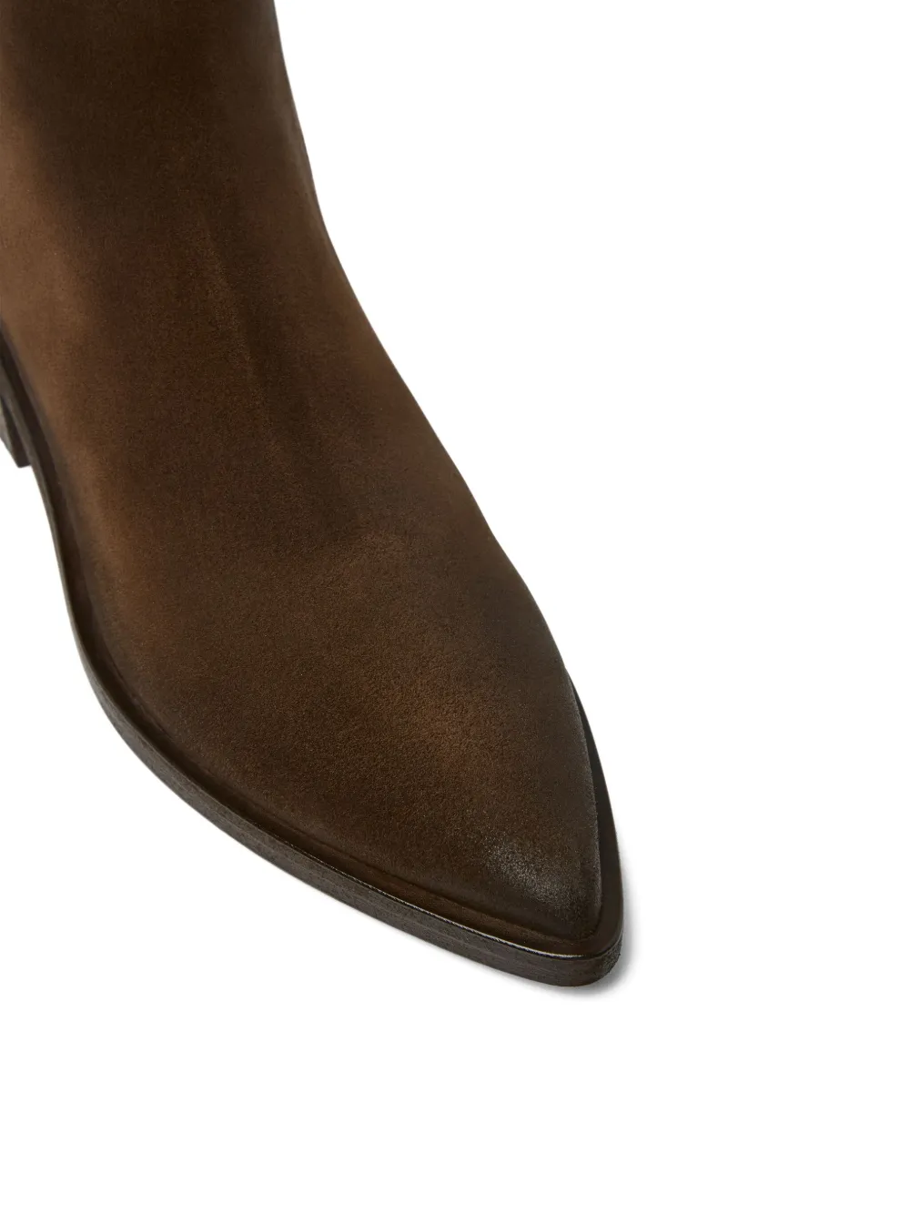 Marsèll pointed-toe zip boots Brown