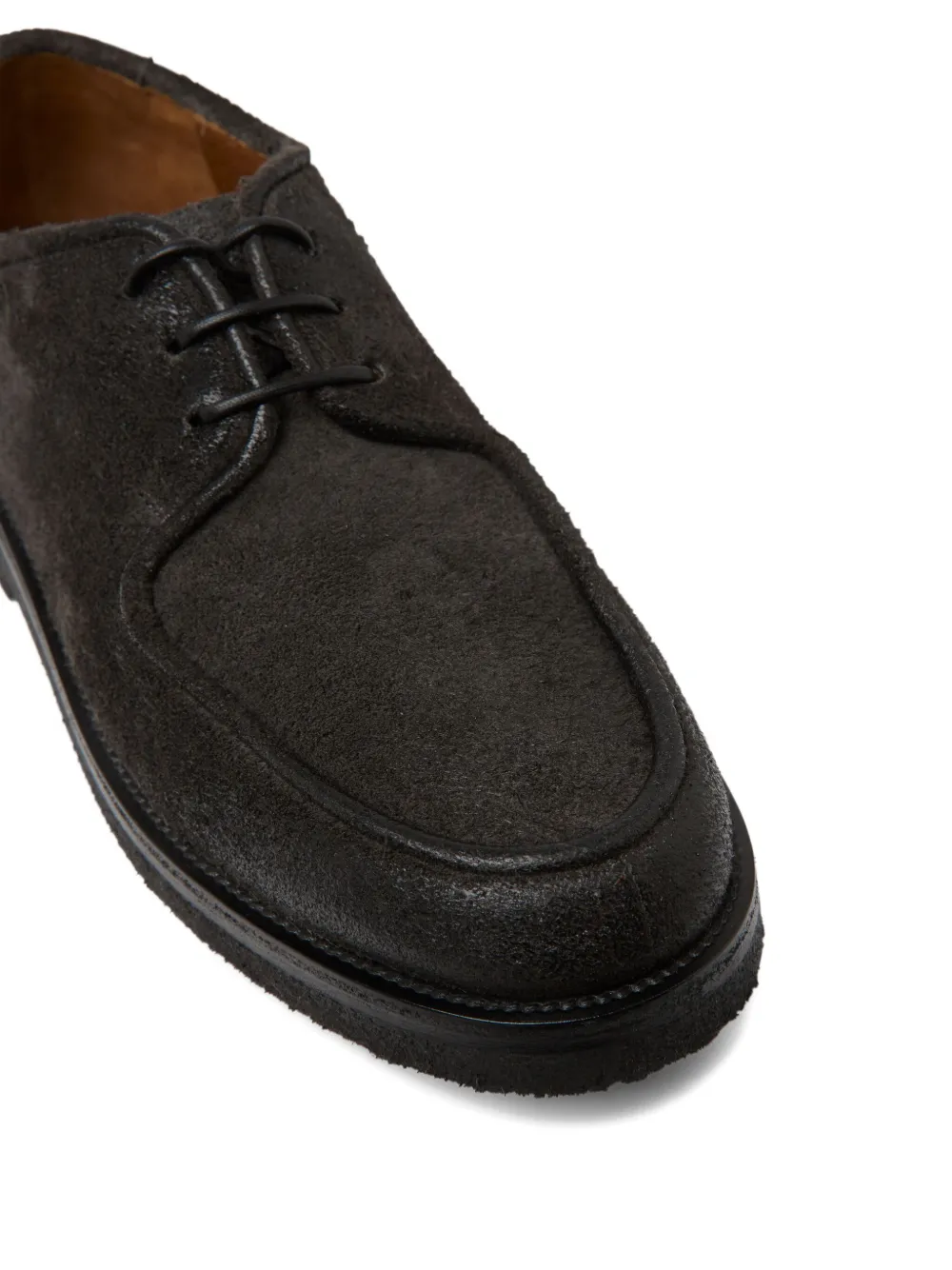 Marsèll Suède derby schoenen Zwart