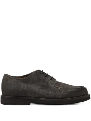 Thom Browne pebble-grain Longwing Brogues | Black | FARFETCH