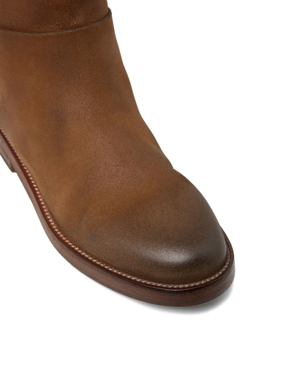 Marsèll suede mid-calf boots Brown