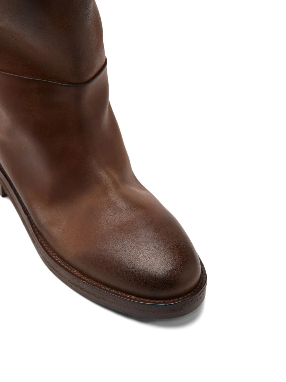 Marsèll suede mid-calf boots Brown