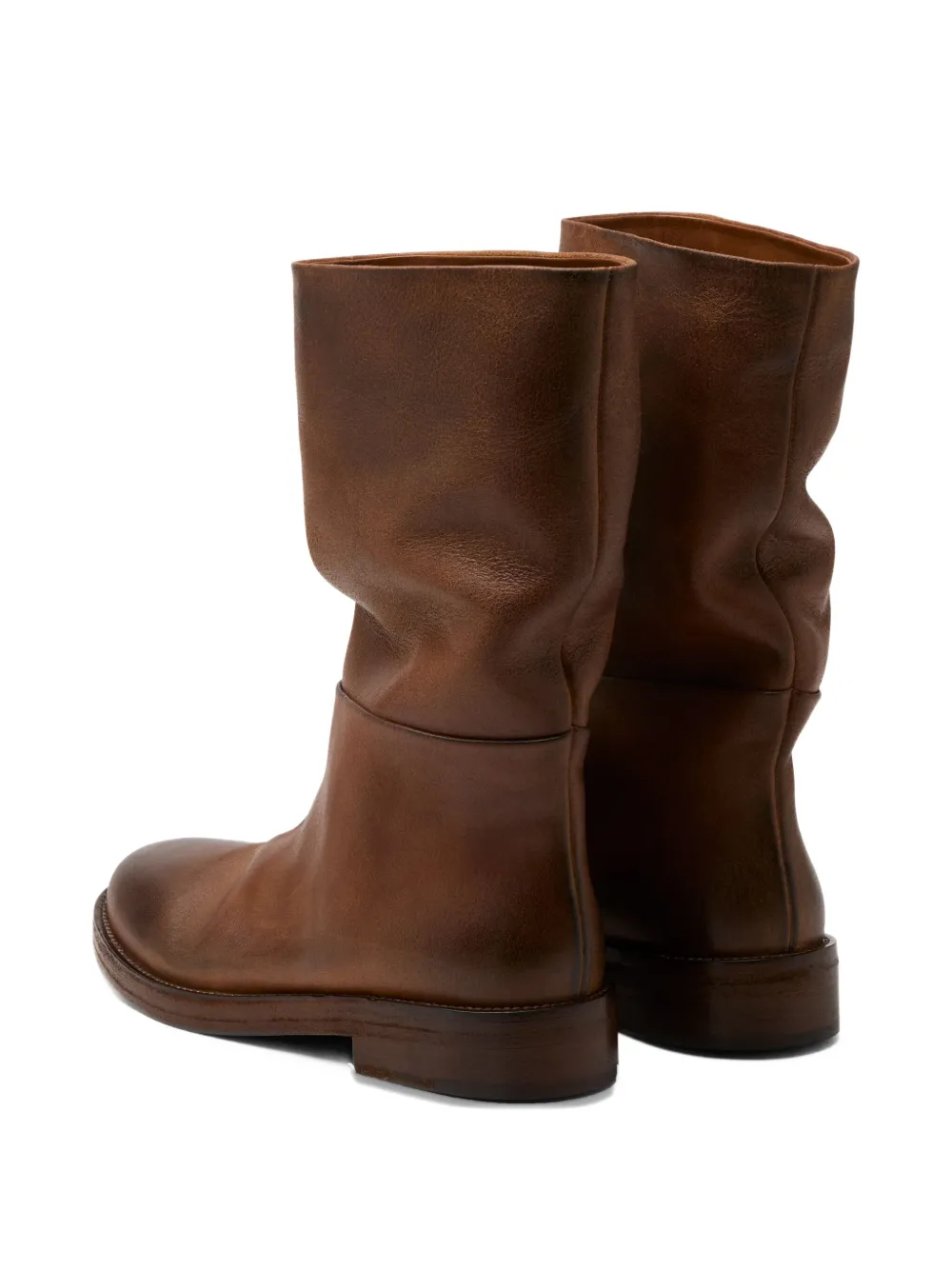Marsèll suede mid-calf boots Brown