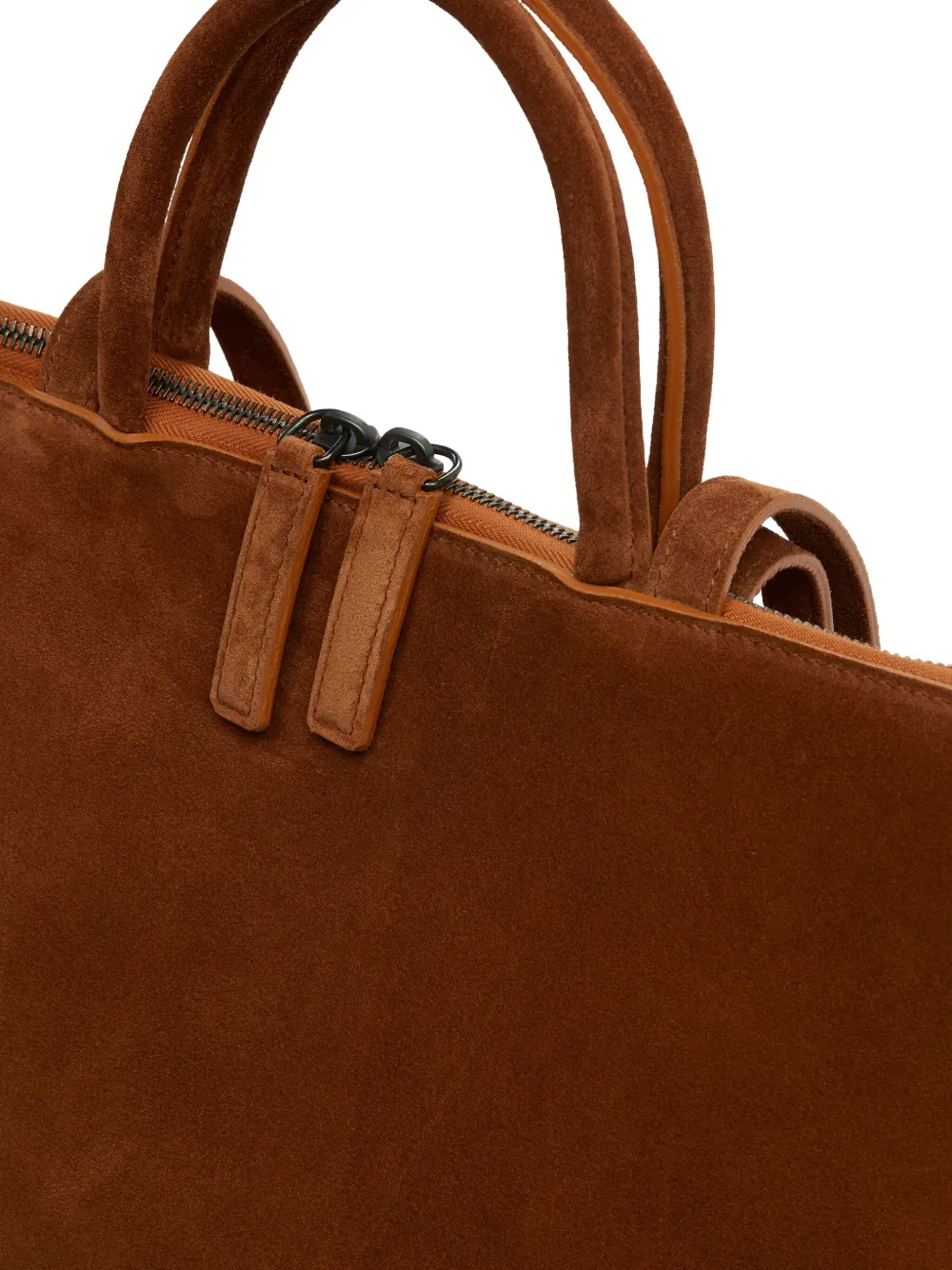 Marsèll Suede Shoulder Bag In Brown