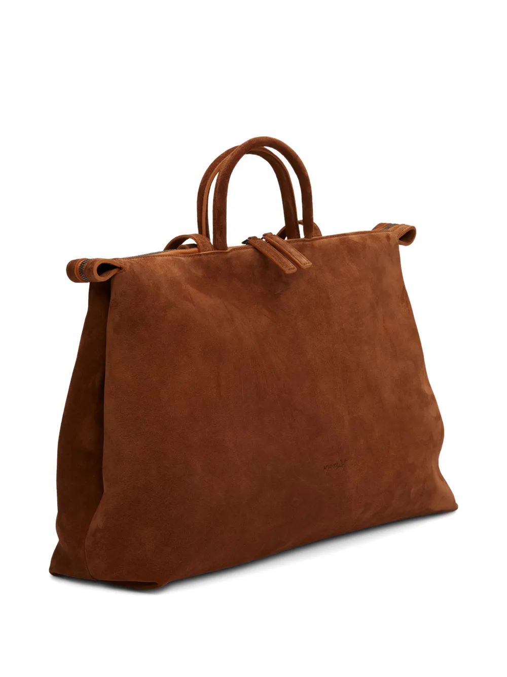 Marsèll Suede Shoulder Bag In Brown