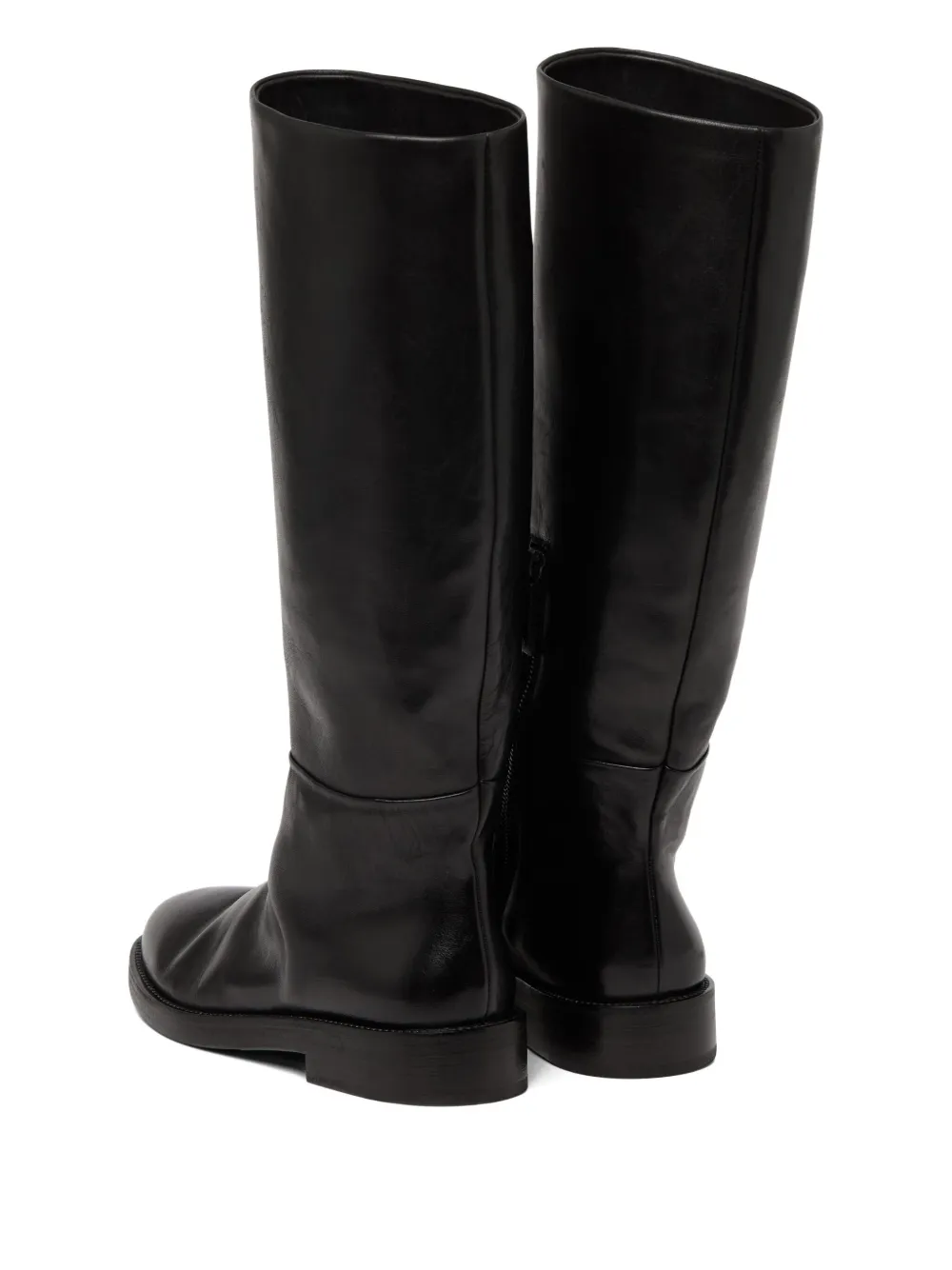 Marsèll knee-high leather boots Black