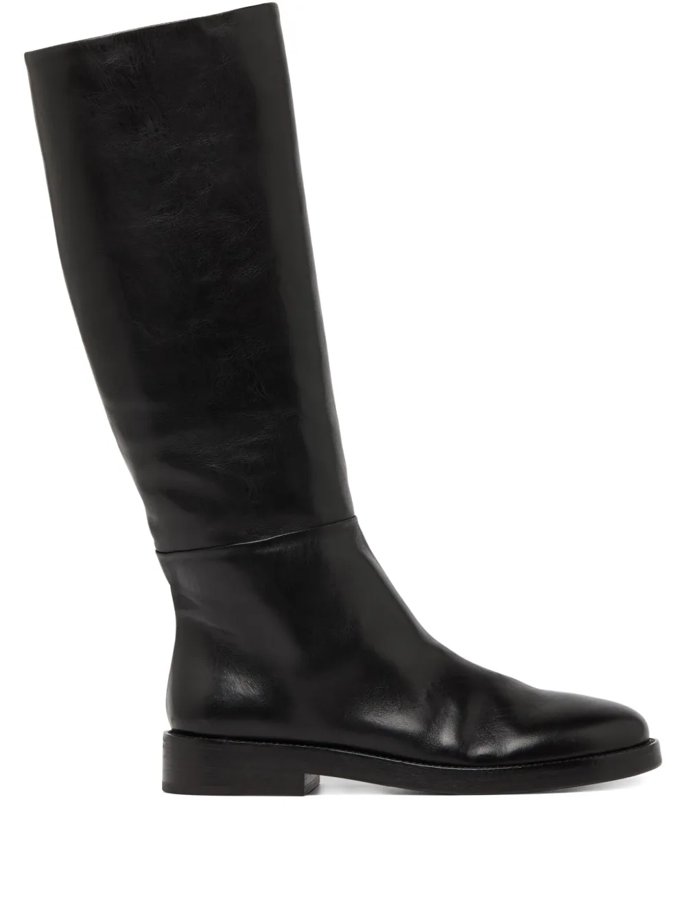 Marsèll knee-high leather boots Black
