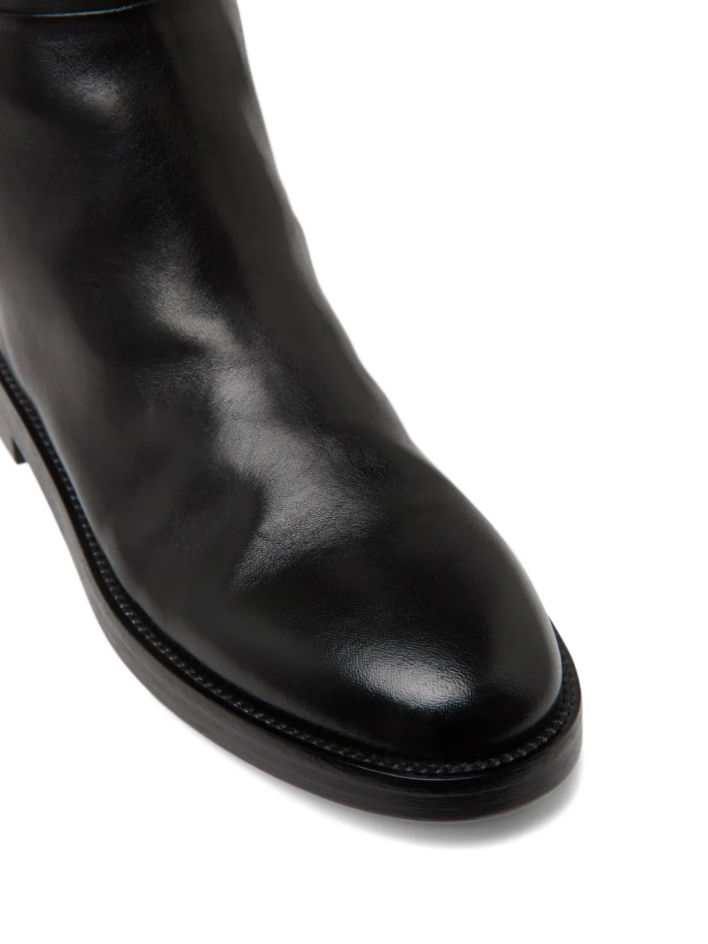 Marsèll knee-high leather boots Black