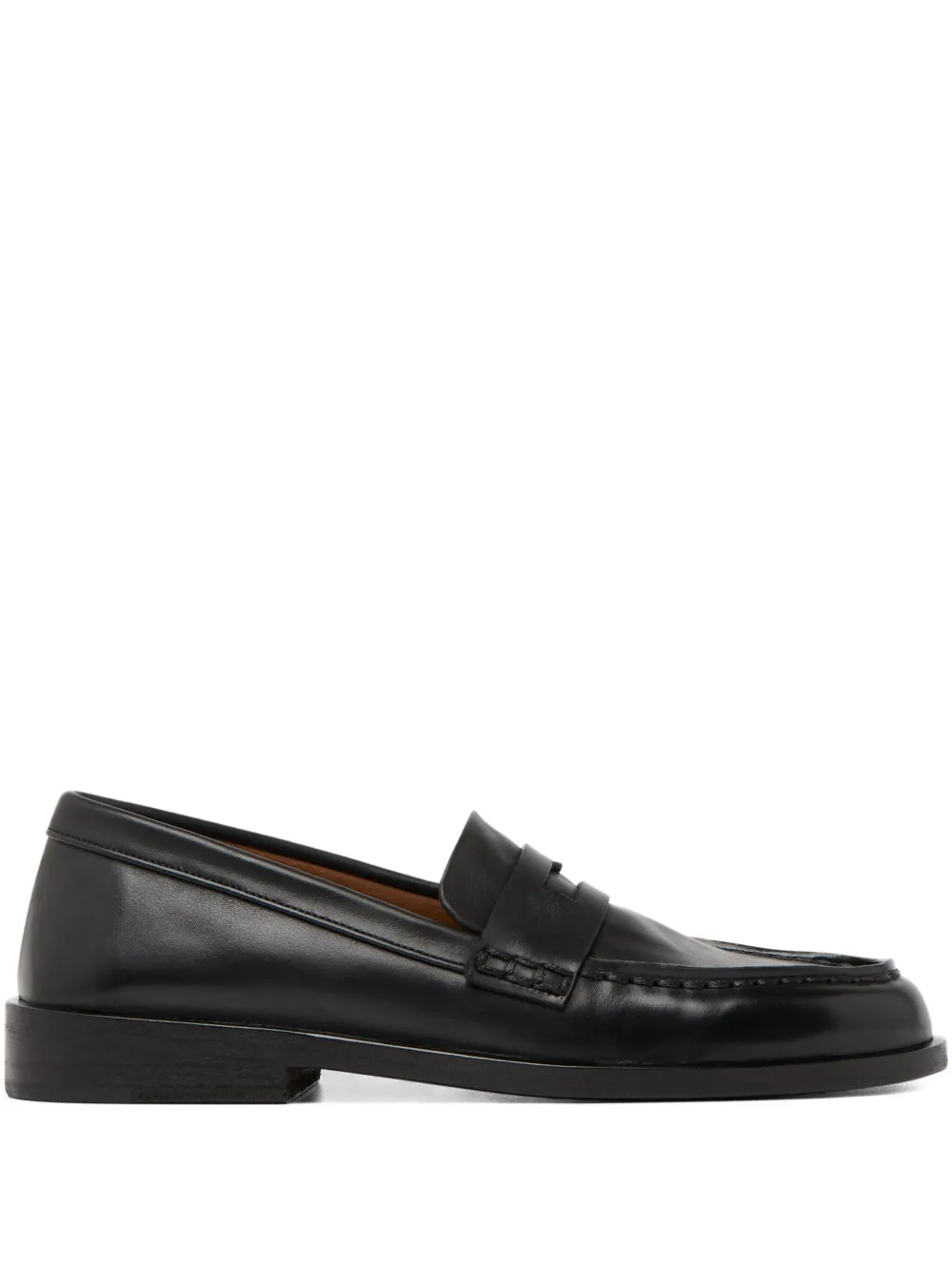 Marsèll penny leather loafers Black