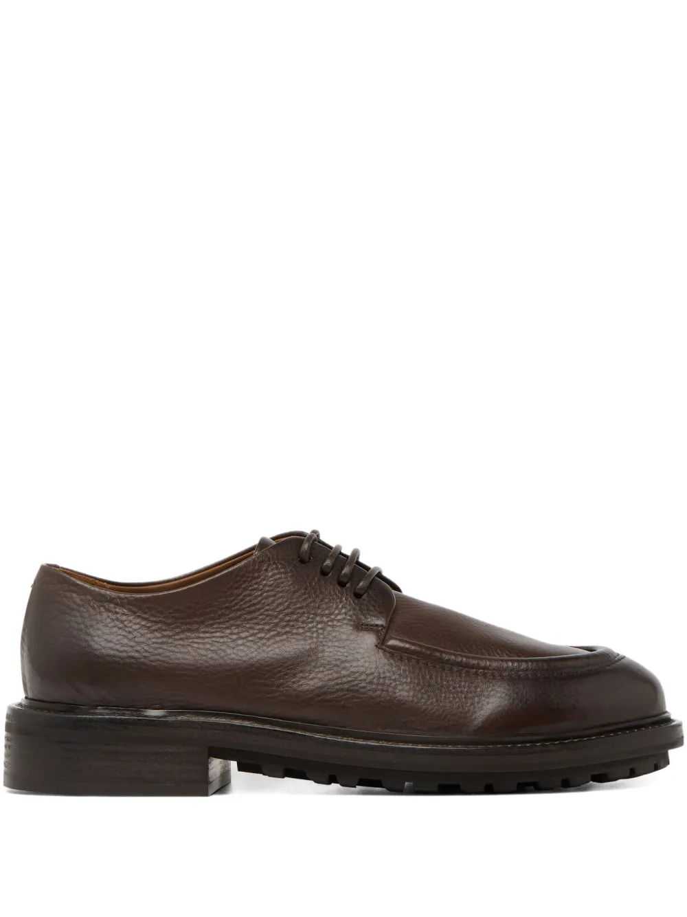 Marsèll leather lace-up Derby shoes Brown
