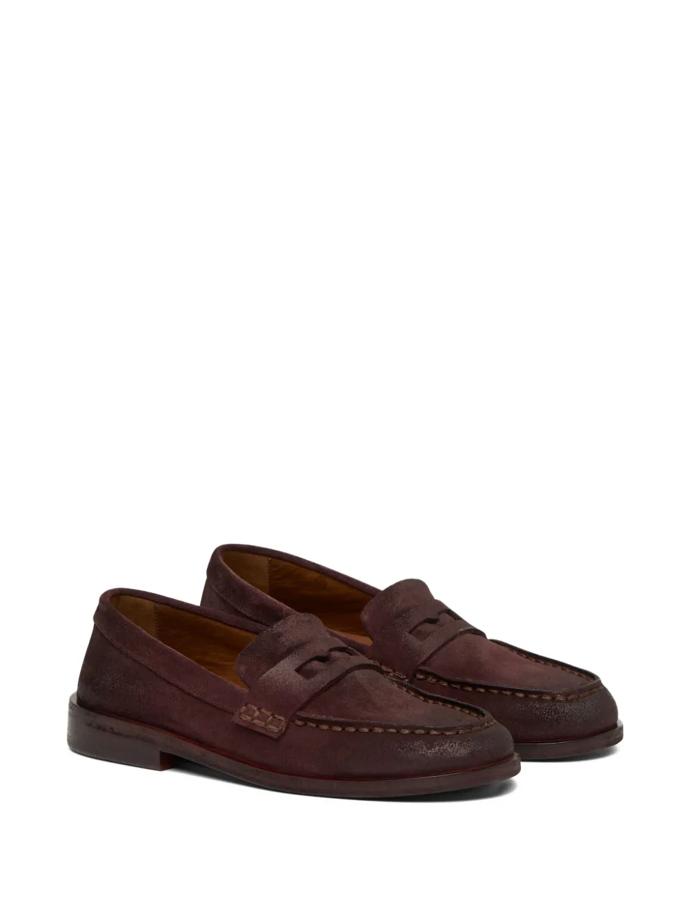 Marsèll Suède loafers - Rood