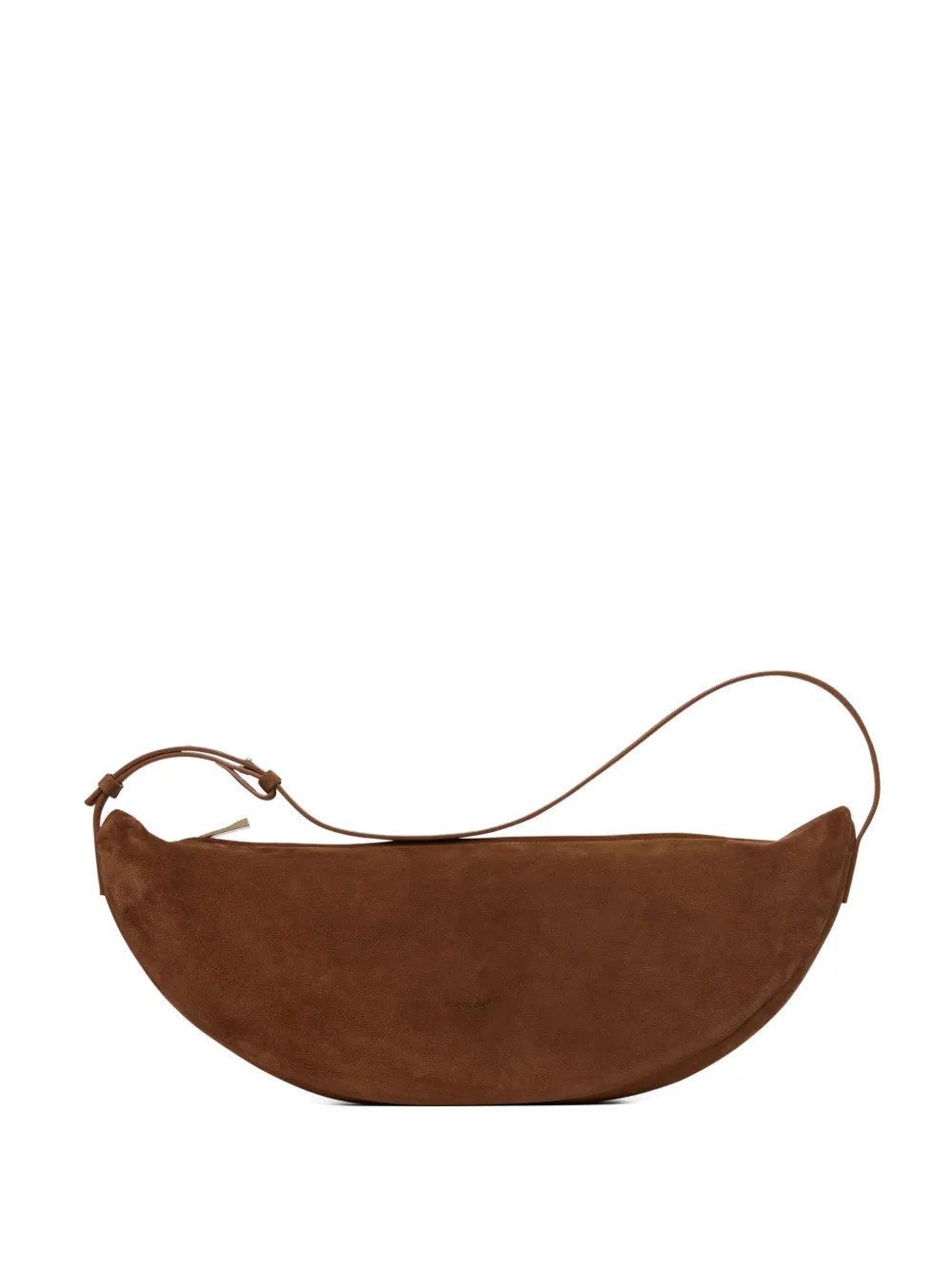 Marsèll crescent suede shoulder bag | Brown | Image 1