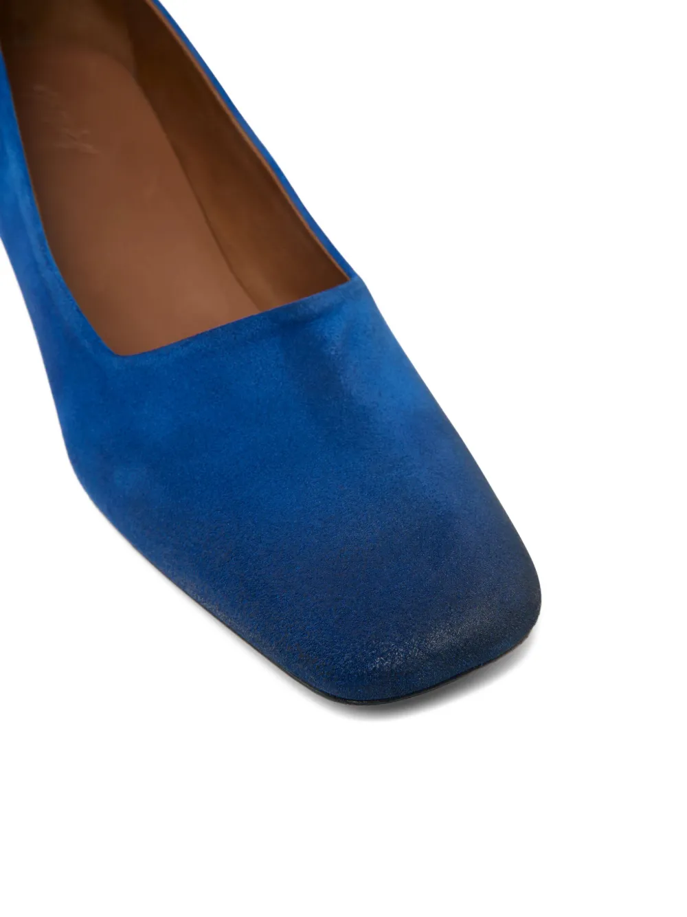 Marsèll square-toe kitten-heel pumps Blue