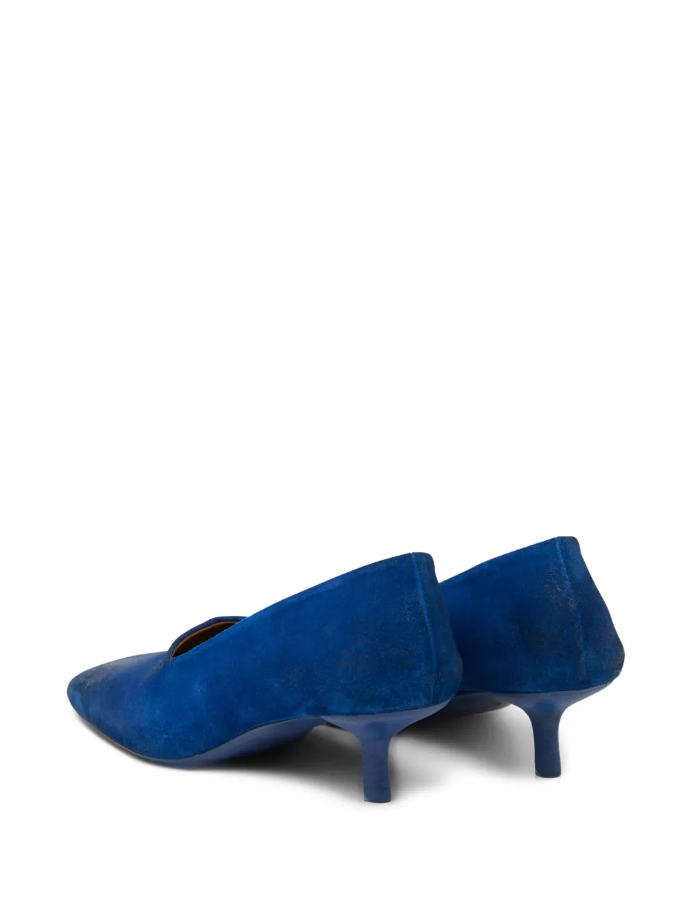 Marsèll square-toe kitten-heel pumps Blue