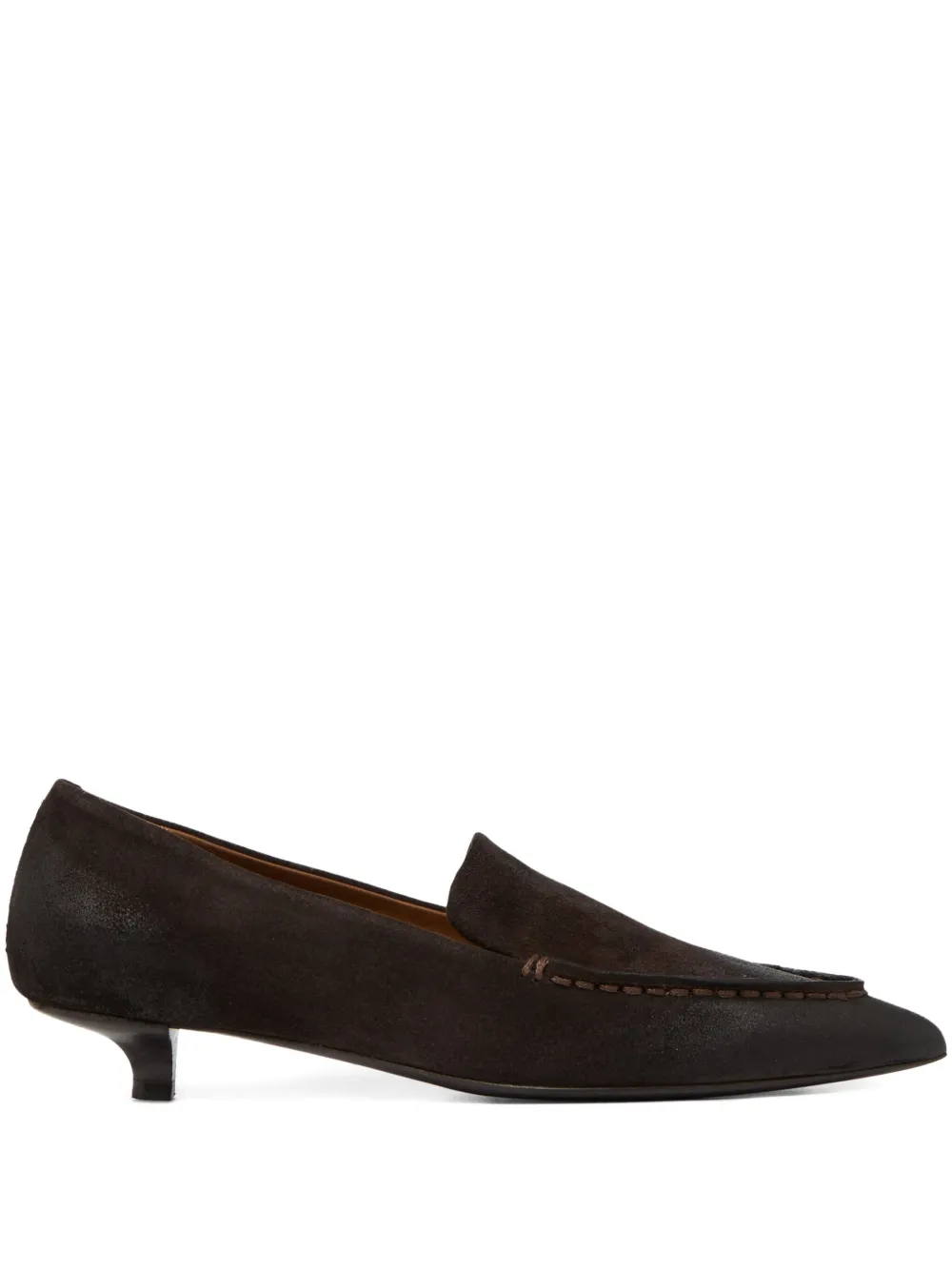 Marsèll pointed-toe suede pumps | Brown | Image 1