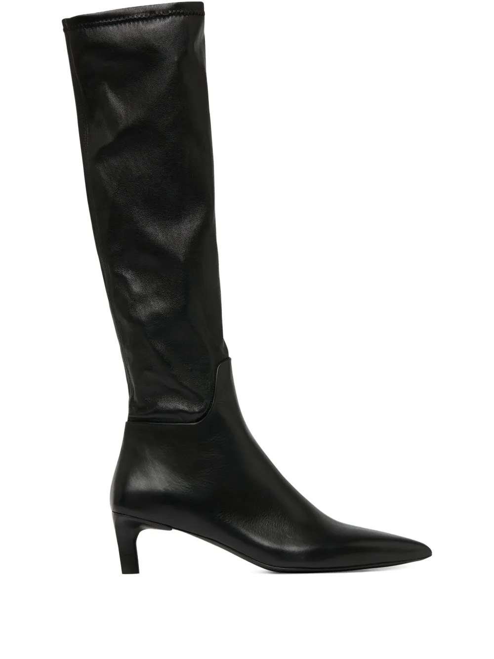 Marsèll Pointed-toe Knee-high Boots In Black