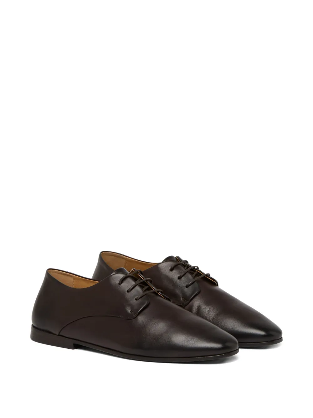 Marsèll lace-up leather Derby shoes Brown