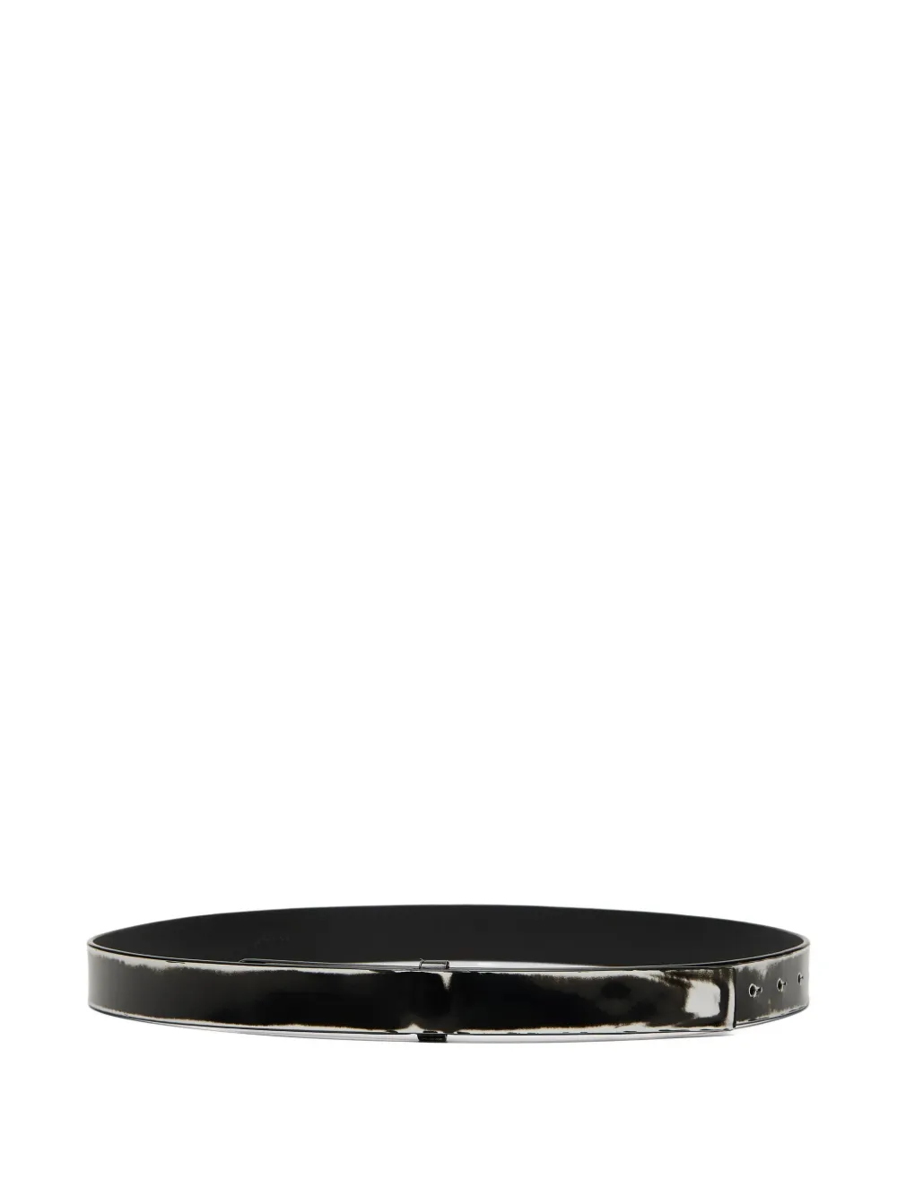 Marsèll Rilievo patent-leather belt | Black | Image 1