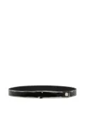 Marsèll Rilievo patent-leather belt - Black