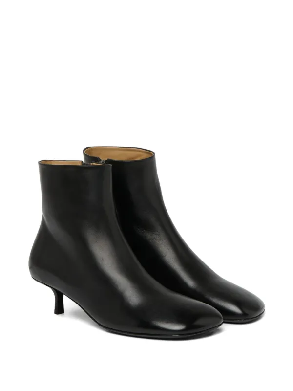 MARSELL レザーアンクルブーツ Marsèll レザー アンクルブーツ | ブラック | FARFETCH JP