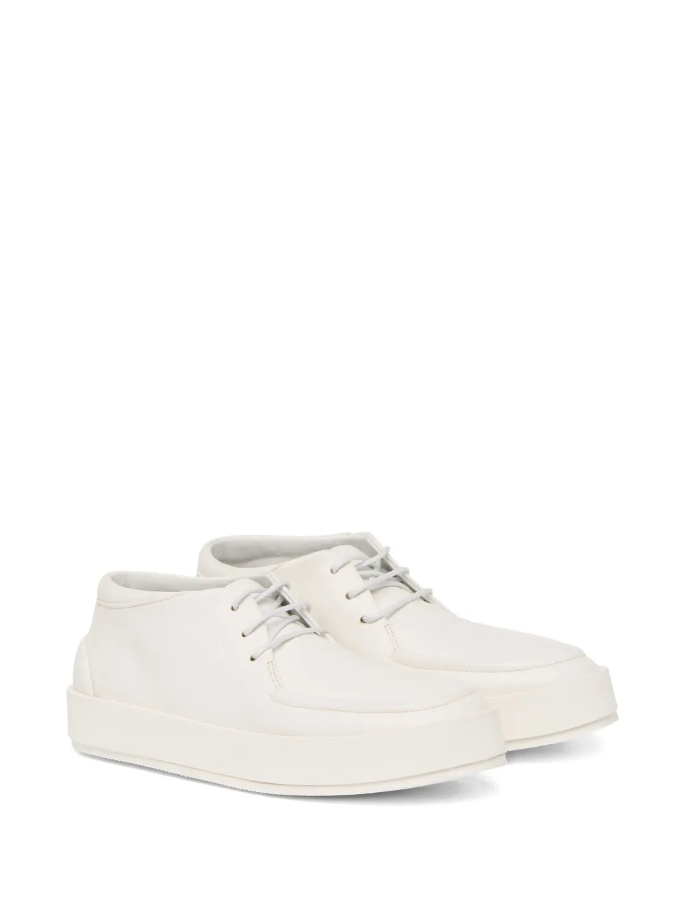 Marsèll Desert boots met plateauzool Wit