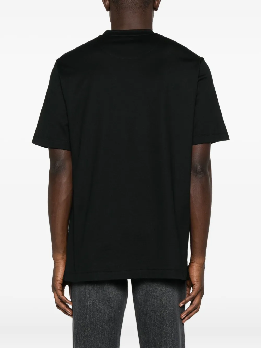 Brioni Katoenen T-shirt Zwart