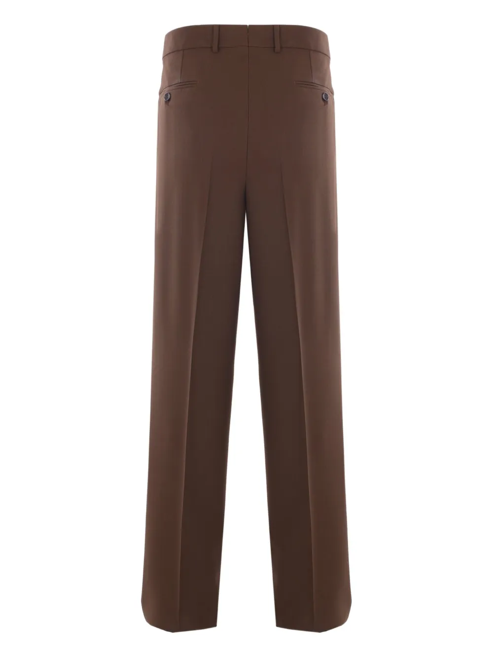 TOM FORD pleated-front wool trousers - Bruin