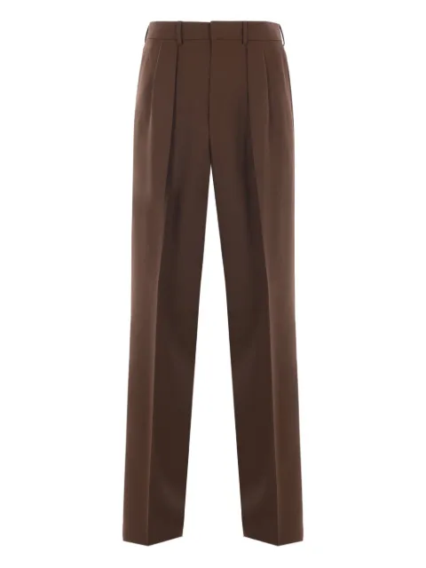 TOM FORD pleated-front wool trousers