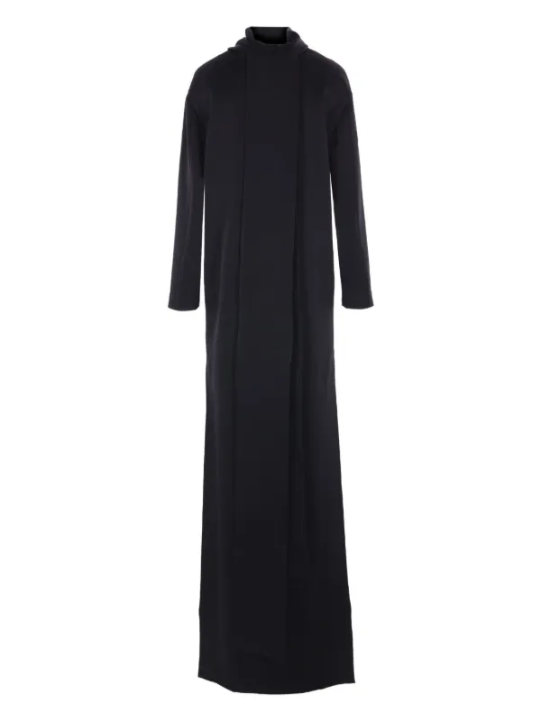 Tom Ford Roll-neck Maxi Dress in Black