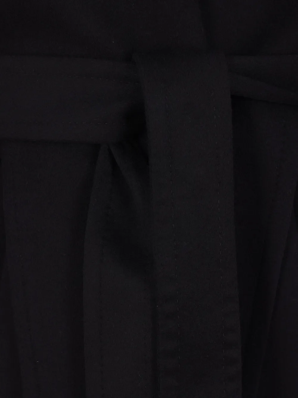 Tom Ford Double Splittable Wool Cashmere Shawl Coat Clothing In Black