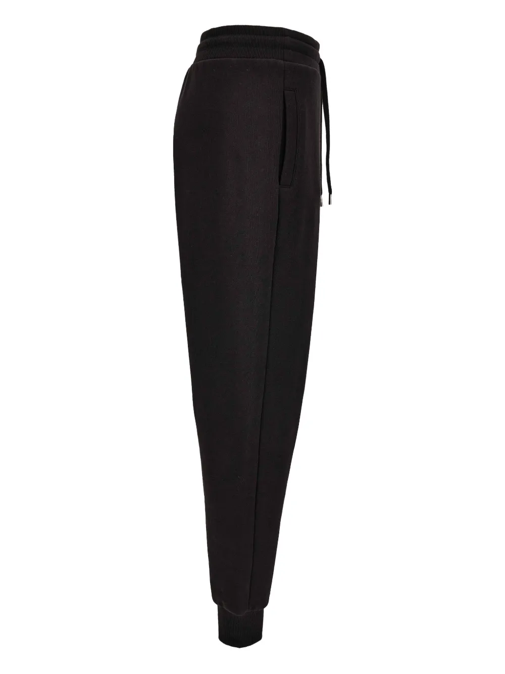 Versace Jeans Couture logo-plaque drawstring trousers Zwart