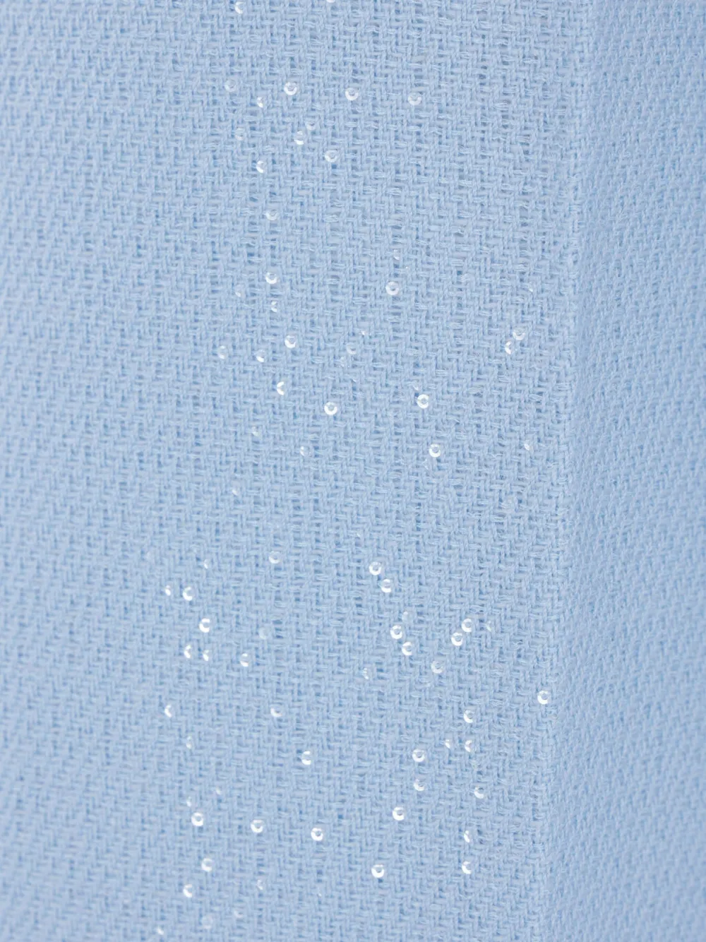 TOM FORD Straight broek met pailletten Blauw