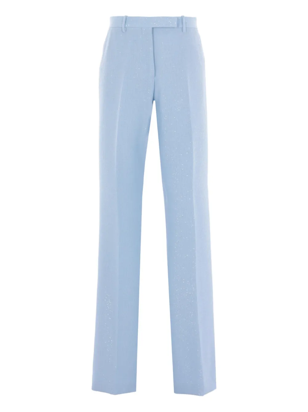 TOM FORD sequin-embellished straight-leg trousers | Blue | Image 1