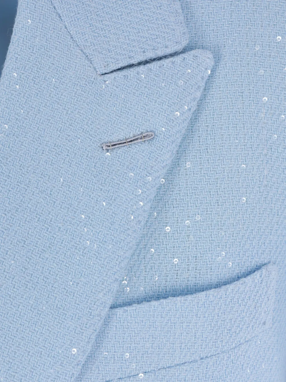 TOM FORD Blazer met dubbele rij knopen Blauw