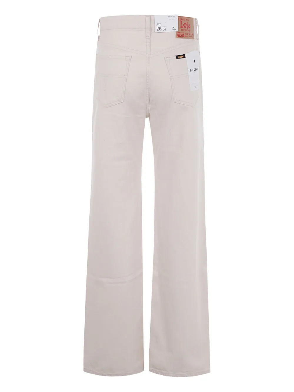 LOIS JEANS  Lindsay logo-patch jeans | Wide-Leg Jeans | Image 2