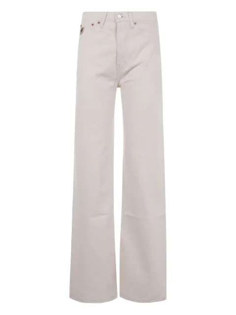 LOIS JEANS  Lindsay logo-patch jeans