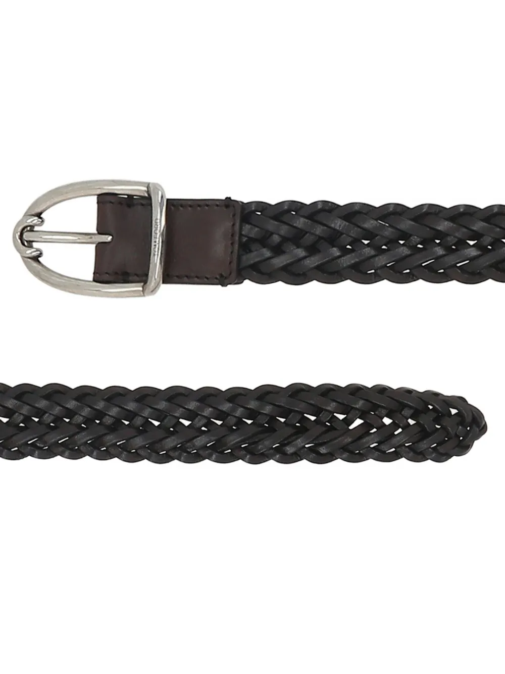 TOM FORD braided leather belt Bruin