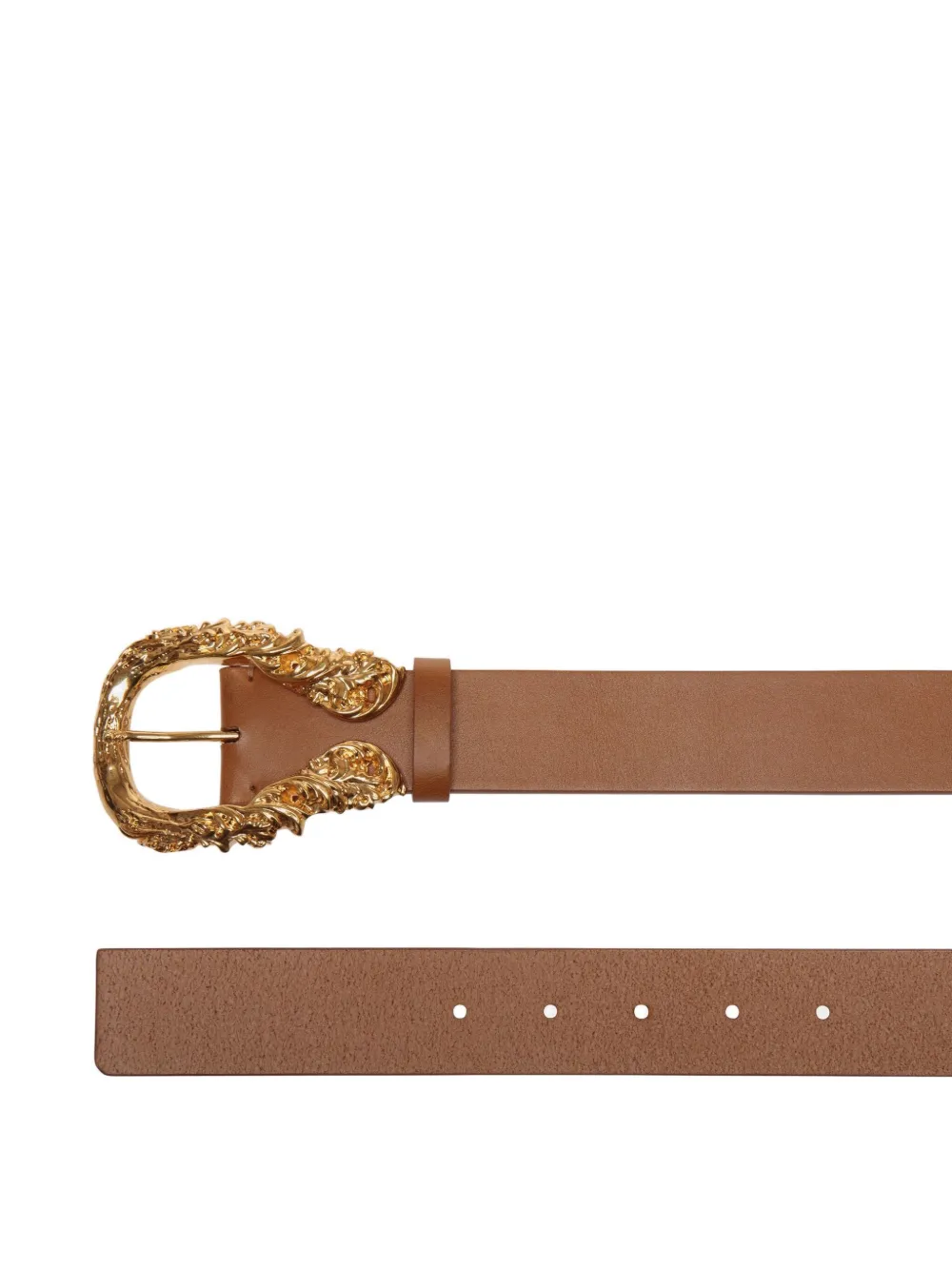 Bally Leren gespriem - Bruin