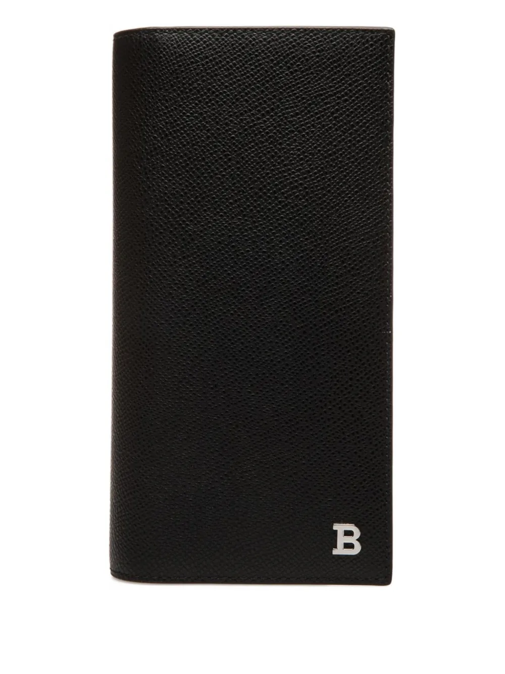 Bally Leren portemonnee Zwart