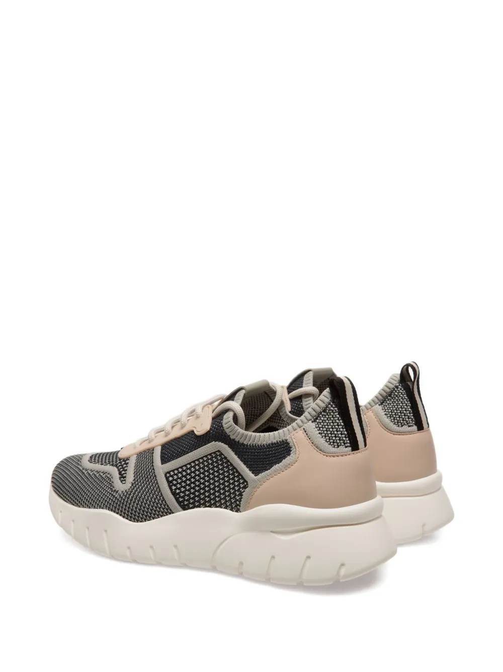 Bally knit panelled sneakers Blauw