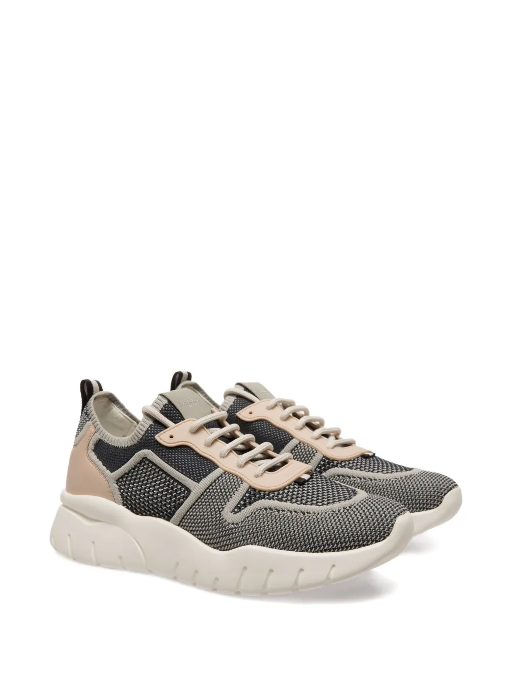 Bally knit panelled sneakers Blauw
