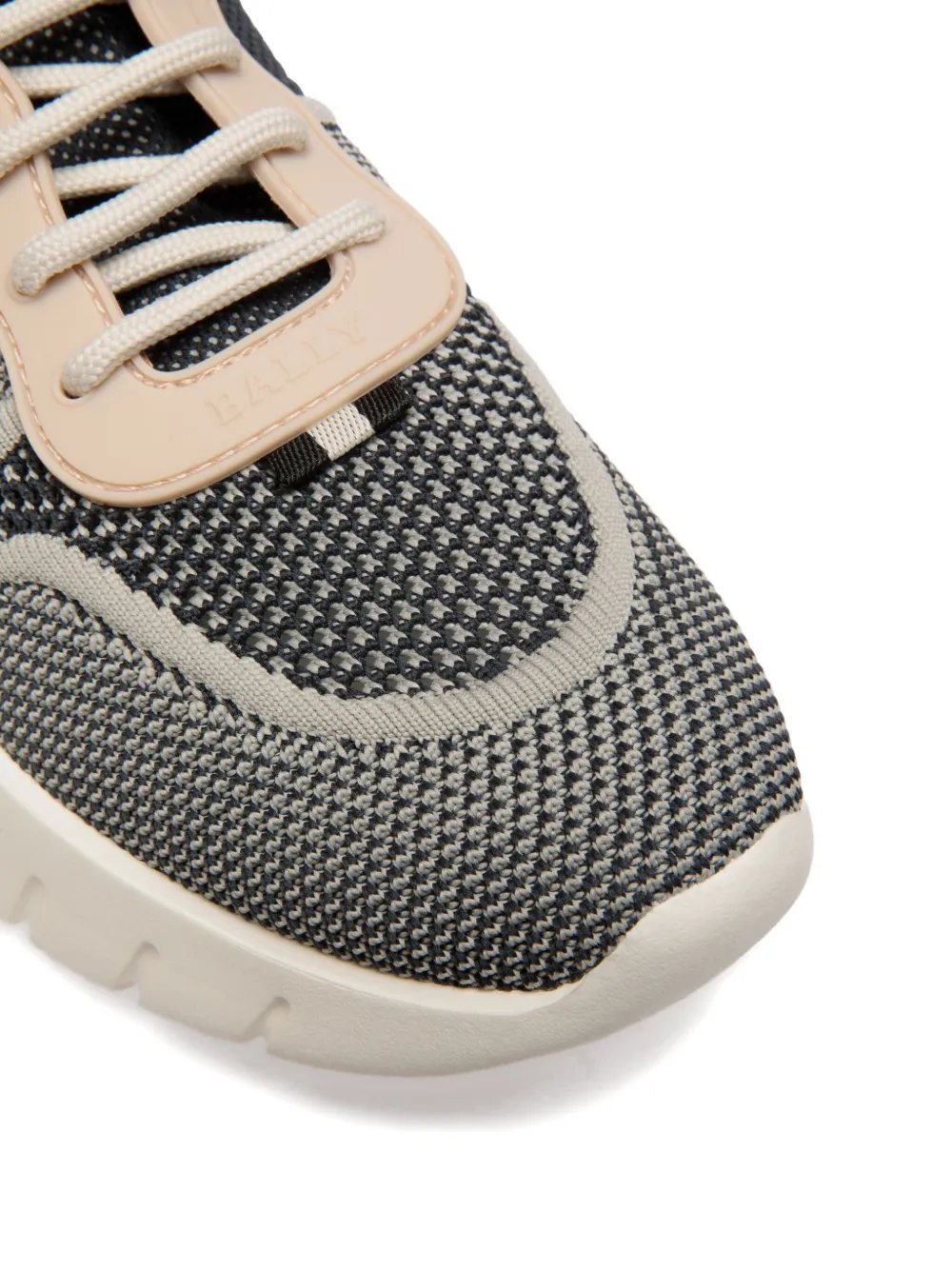 Bally knit panelled sneakers Blauw