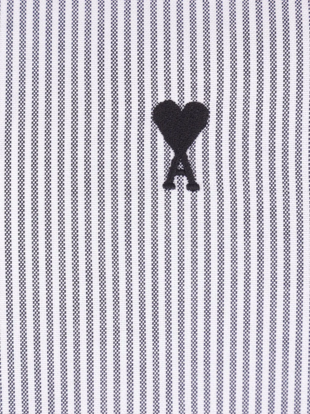 AMI Paris Overhemd met logo Zwart