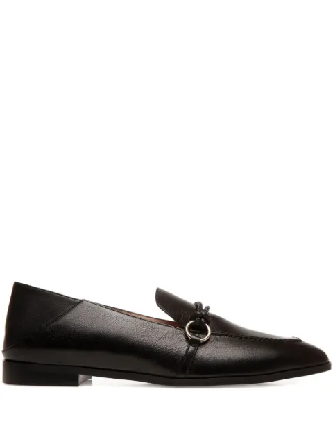 Bally braided leather loafers