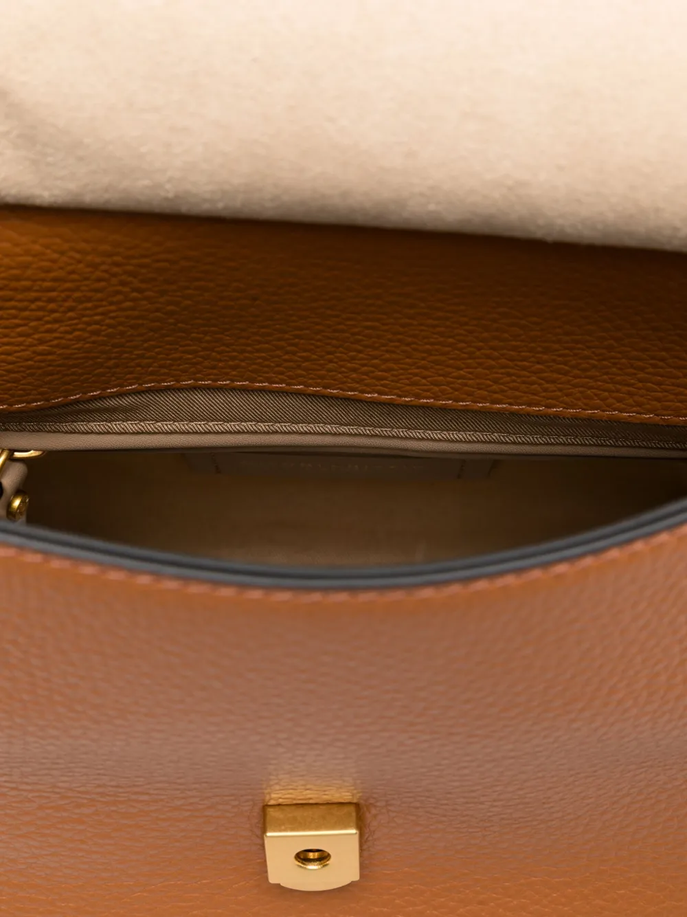 GIANNI CHIARINI Ottavia leren shopper Bruin