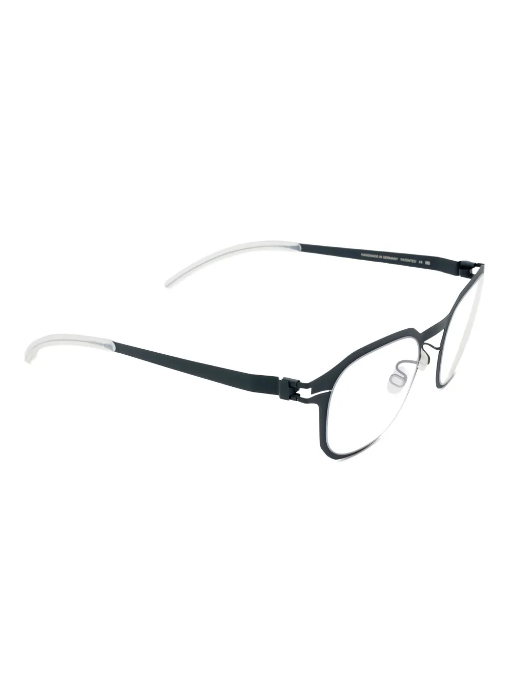 Mykita geometric-frame glasses Blauw