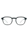 Mykita geometric-frame glasses - Blue