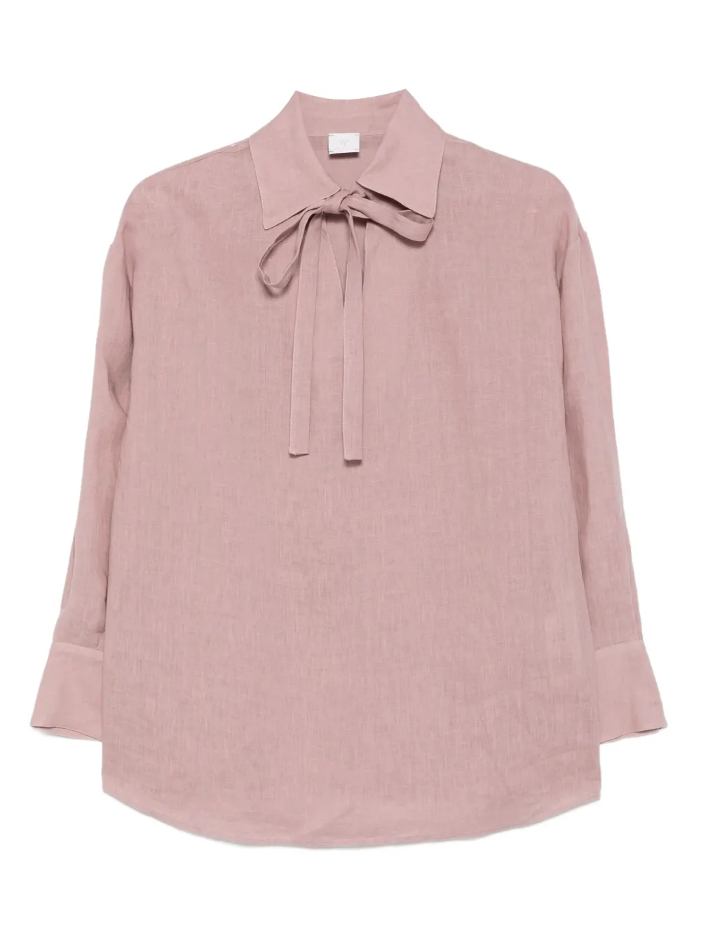 Eleventy Linnen blouse Roze