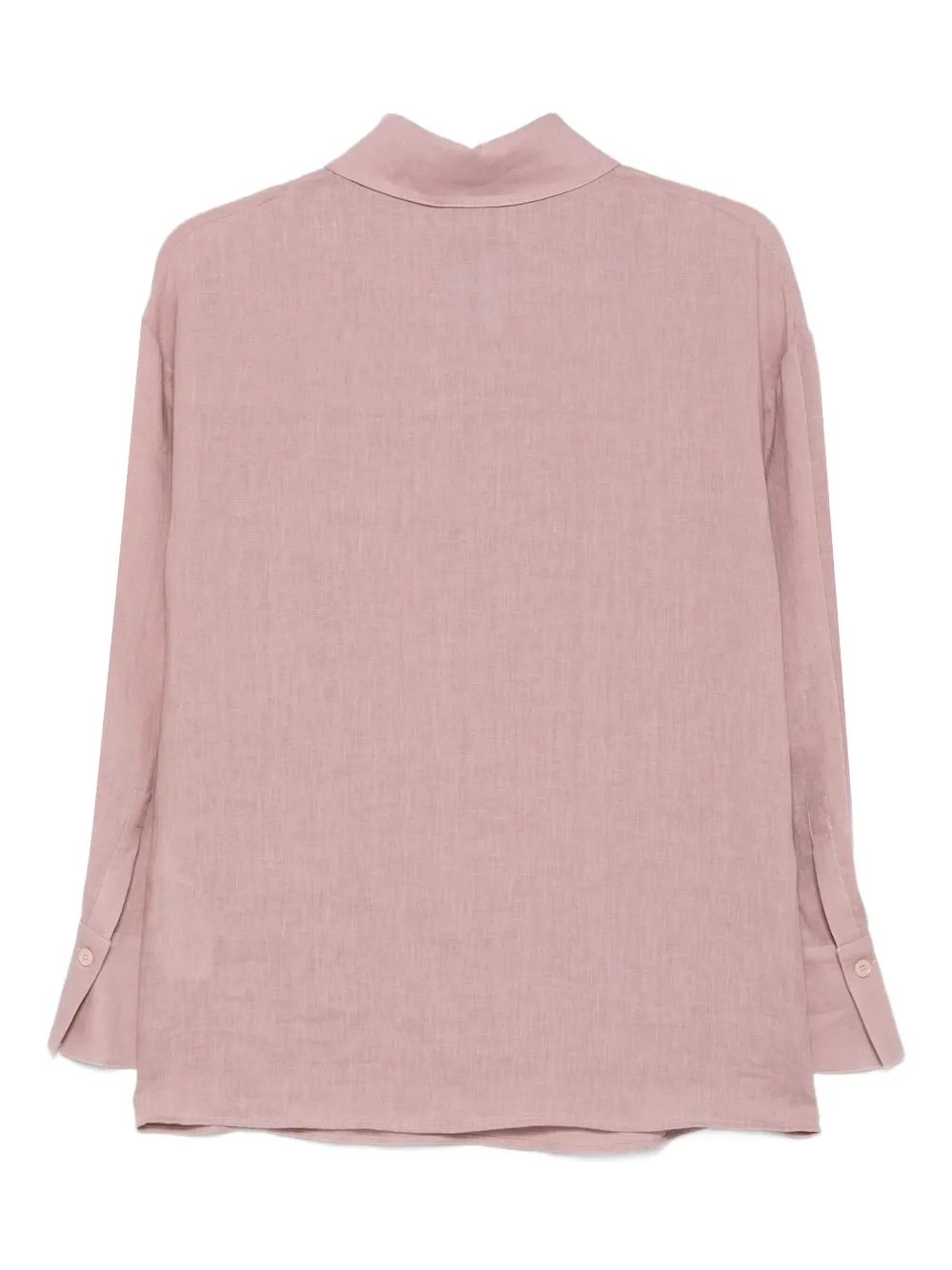 Eleventy Linnen blouse Roze